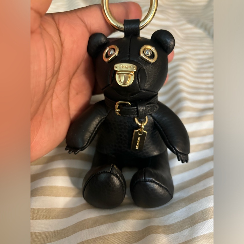 Coach Bear Bag Charm